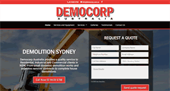 Desktop Screenshot of democorp.com.au